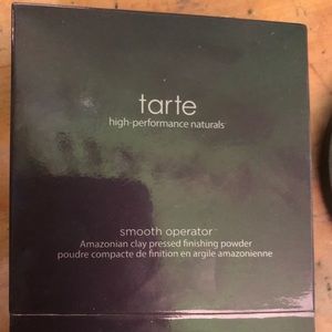 Tarte finishing powder.